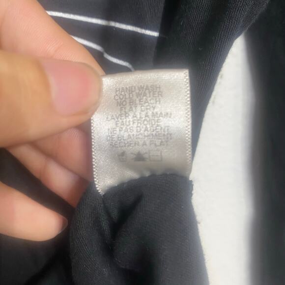 Wildfox Black Meow Cat Long Sleeve Bodysuit Sz L - Picture 6 of 13